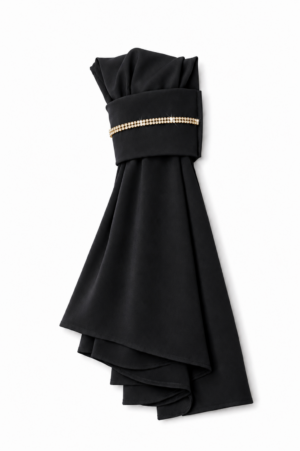 The Instant Hijab Deluxe "Black/Gold"