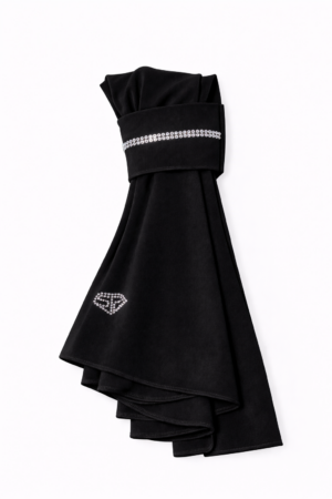 The Instant Hijab Deluxe "Black/Silver"