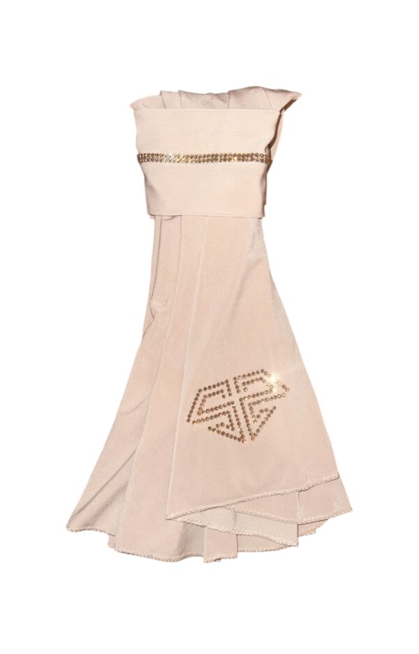 The Instant Hijab Deluxe "Nude/Gold"