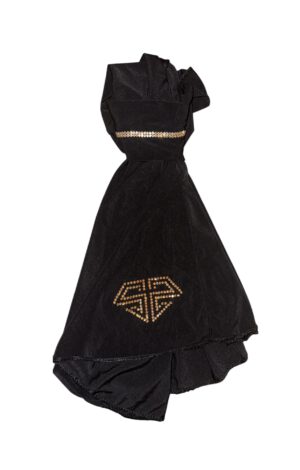 The Instant Hijab Deluxe "Black/Gold"