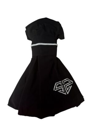 The Instant Hijab Deluxe "Black/Silver"
