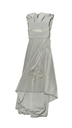 The Instant Hijab Deluxe "Sage Green/Silver"