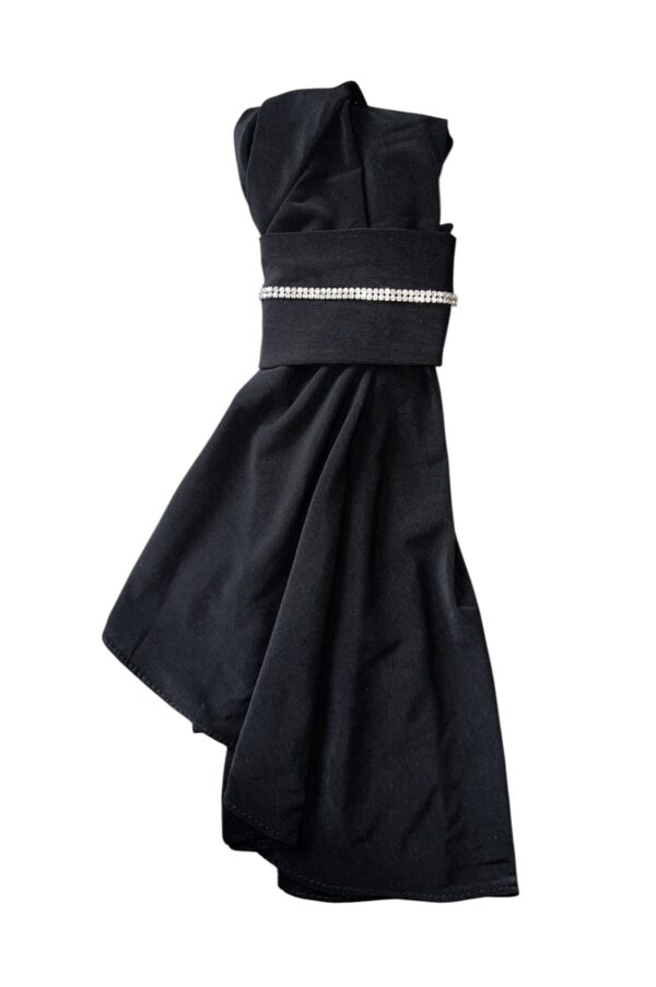 The Instant Hijab Deluxe "Black/Gold"