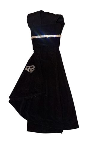 The Instant Hijab Deluxe "Black/Gold"