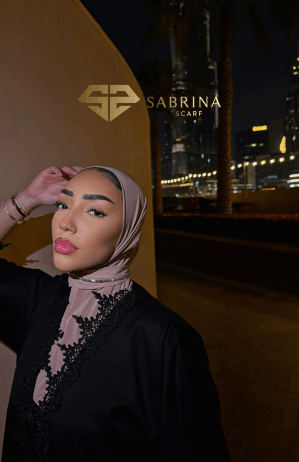 The Instant Hijab Deluxe (Greige) - Image 2