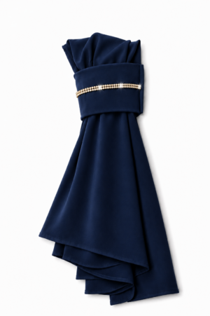 The Instant Hijab Deluxe "Navy/Gold"