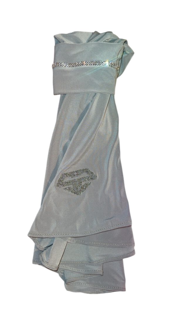 The Instant Hijab deluxe "Olive/Silver"