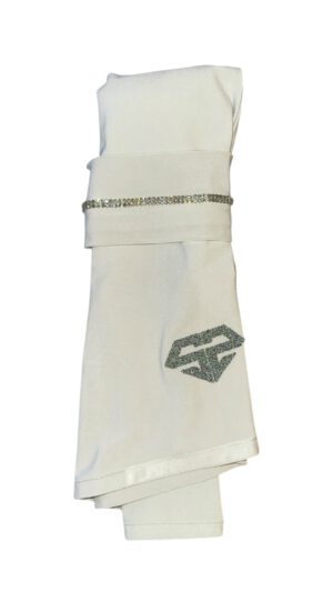 The Instant Hijab deluxe "Butter Green/Silver"