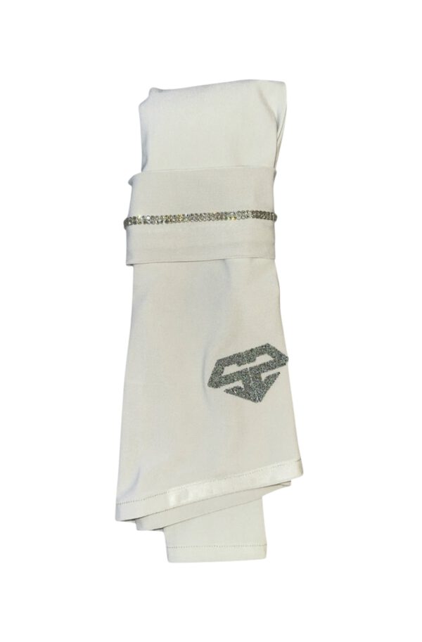 The Instant Hijab deluxe "Butter Green/Silver"