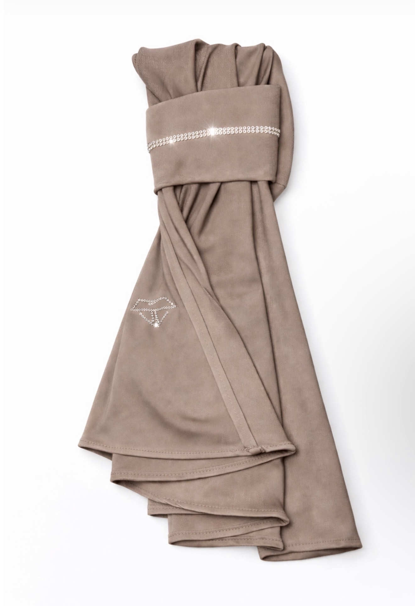 The Instant Hijab Deluxe "Cappucino/Gold"