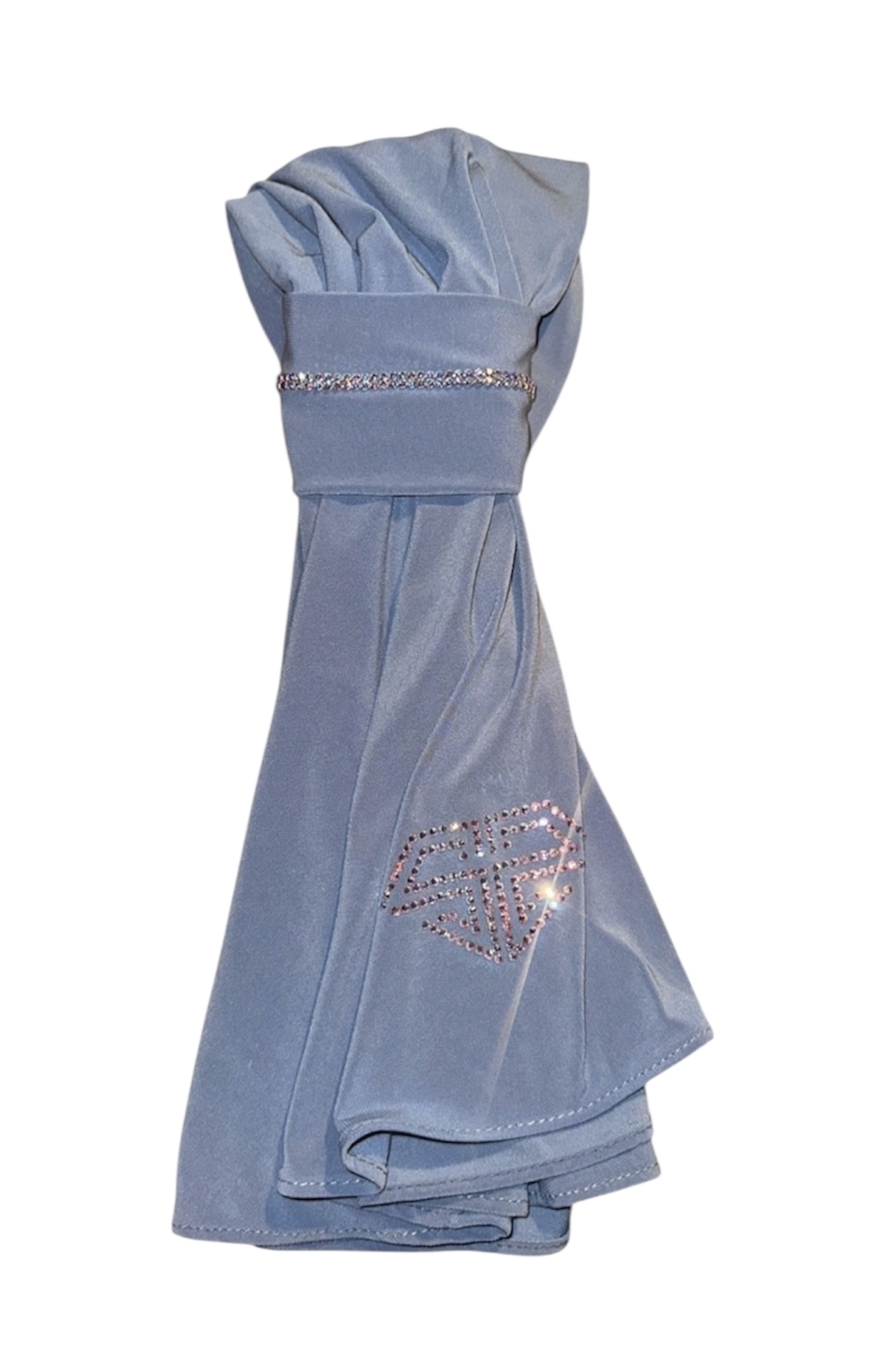 The Instant Hijab deluxe "Frosted Blue/Aurora Borealis"