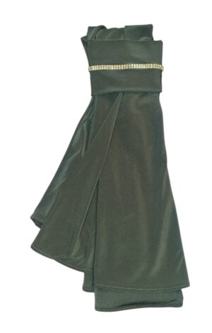 The Instant Hijab Deluxe "Deep Moss/Gold"