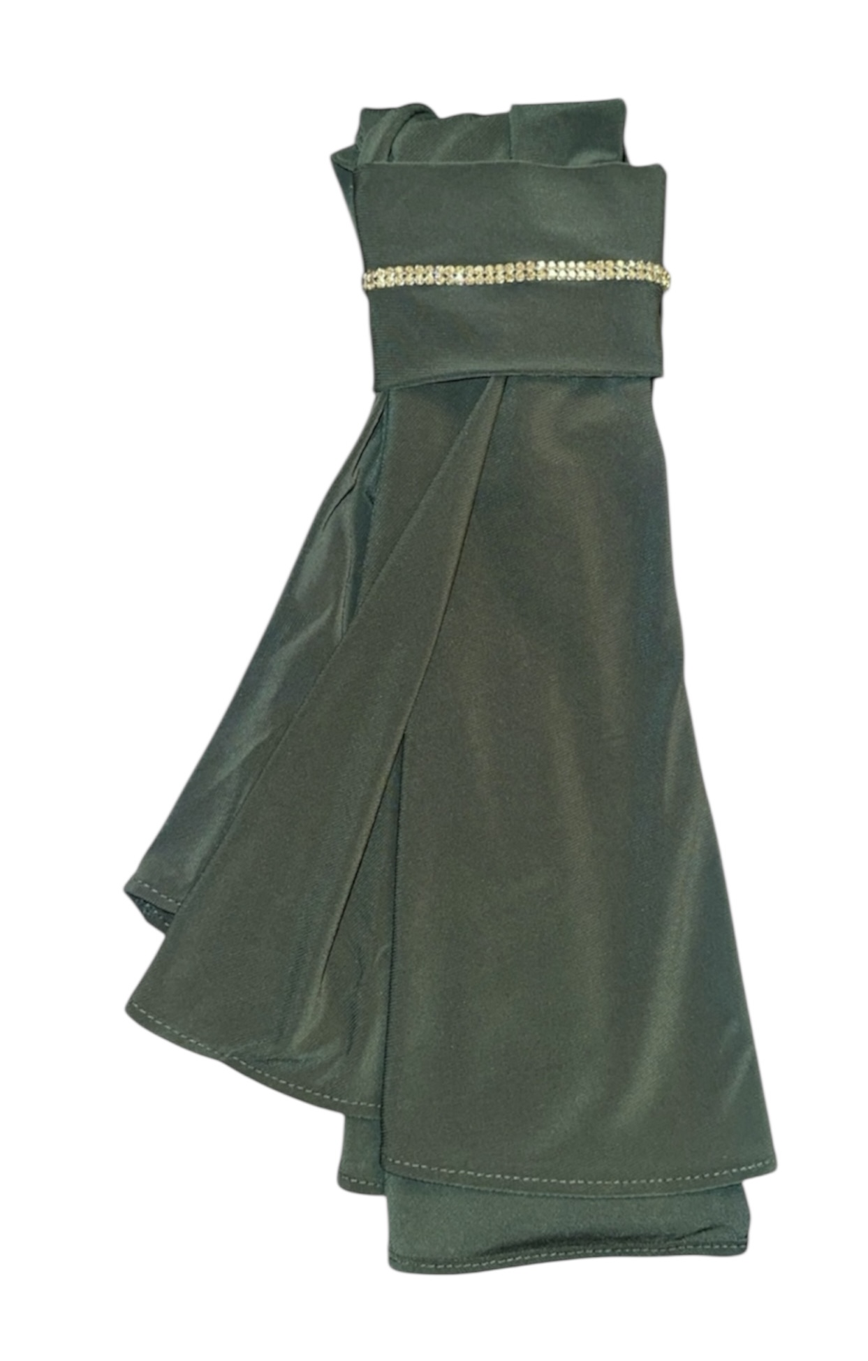 The Instant Hijab Deluxe "Deep Moss/Gold"