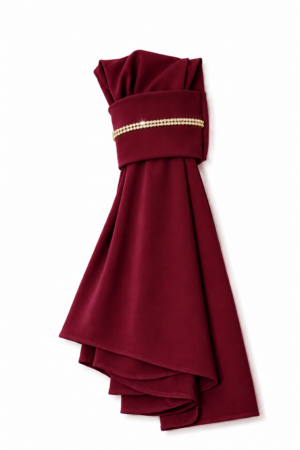 The Instant Hijab Deluxe "Bordeaux/Gold"