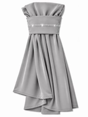 The Instant Hijab Deluxe "Light Grey/Silver"
