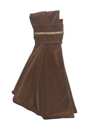 The Instant Hijab Deluxe "Dark Chocolate/Gold"