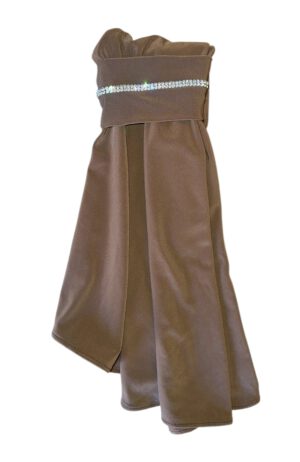 The Instant Hijab Deluxe "Dark Chocolate/Silver"