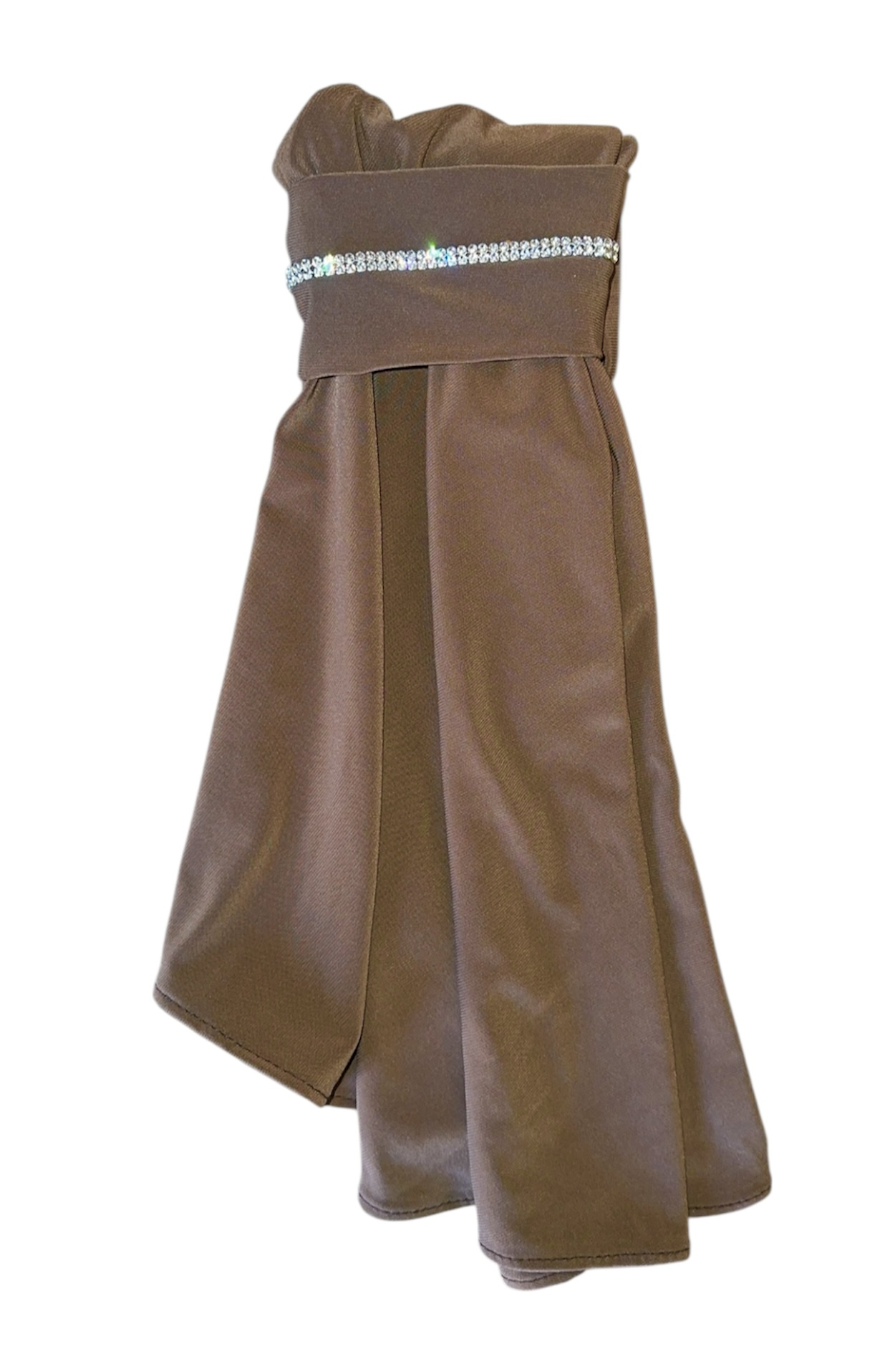 The Instant Hijab Deluxe "Dark Chocolate/Silver"