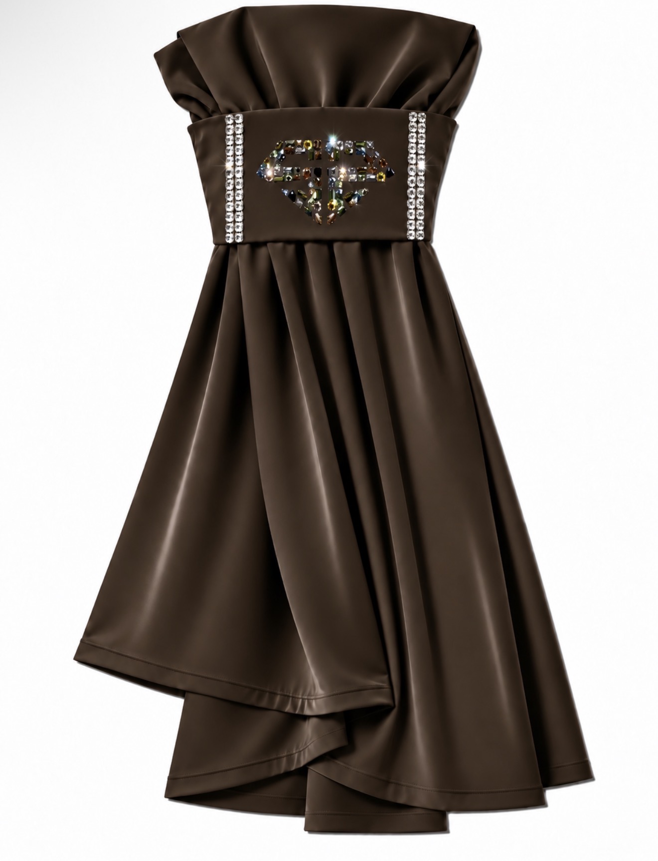 The Instant Hijab Gemma "Smokey Brown"