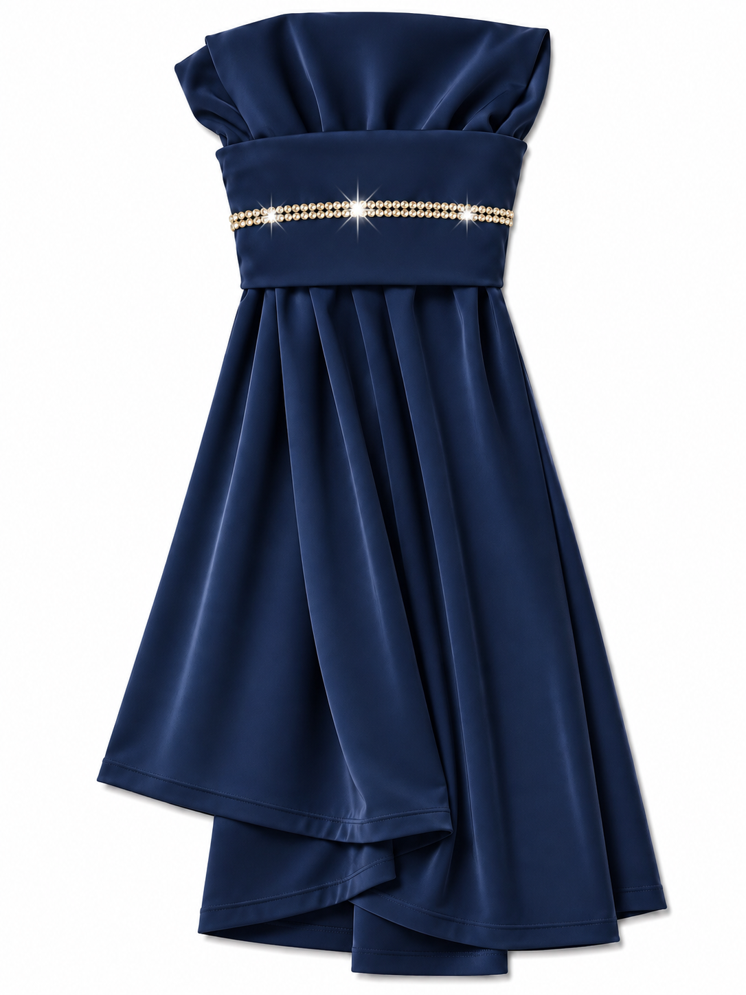The Instant Hijab Deluxe "Dark Blue/Gold"