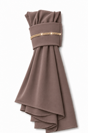 The Instant Hijab Deluxe "Espresso/Gold"