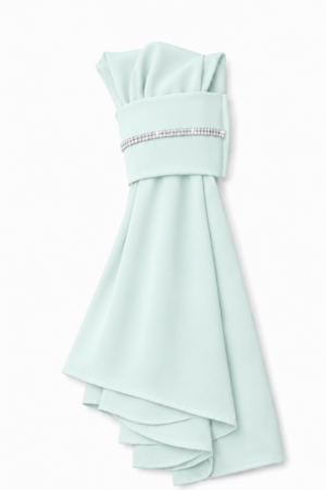 The Instant Hijab Deluxe "Aqua Mint/Silver"