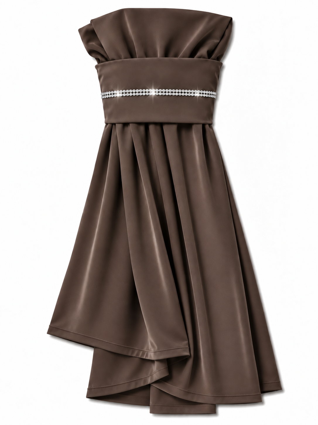 The Instant Hijab Deluxe "Espresso/Silver"