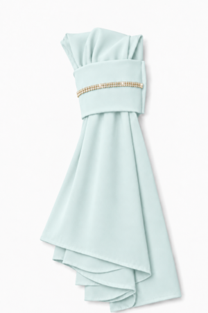 The Instant Hijab Deluxe "Aqua Mint/Gold"