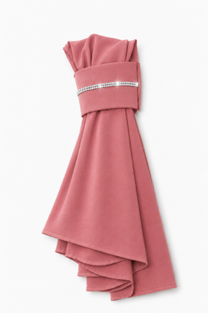 The Instant Hijab Deluxe "Rose/Silver"