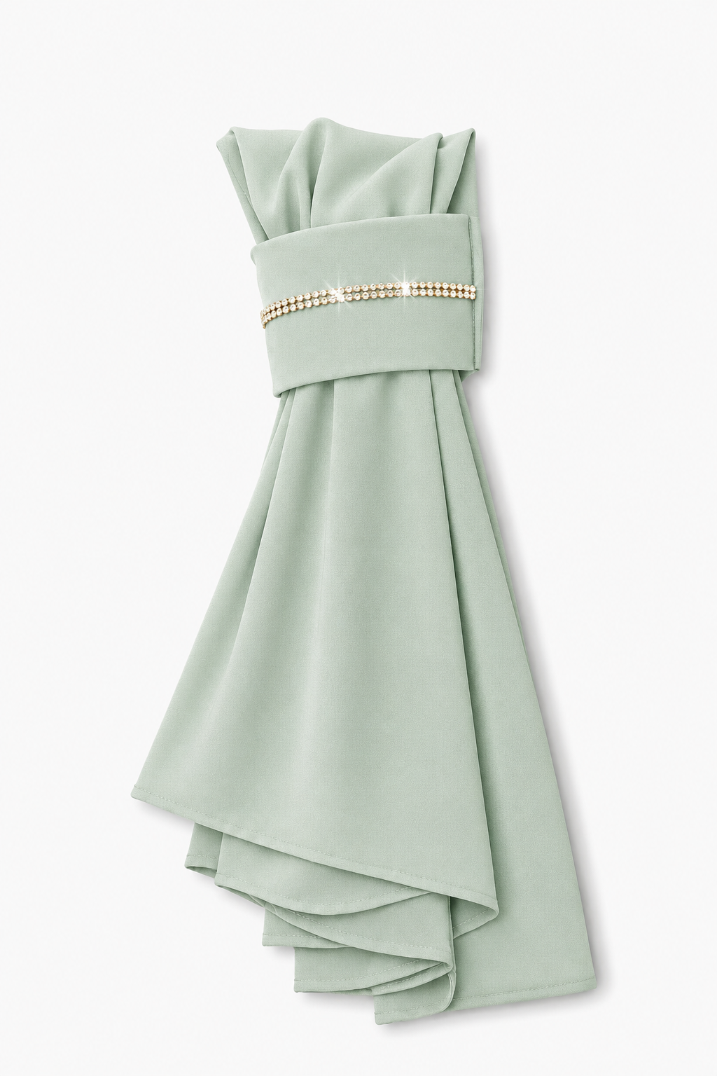 The Instant Hijab Deluxe "Mintgreen/Gold"