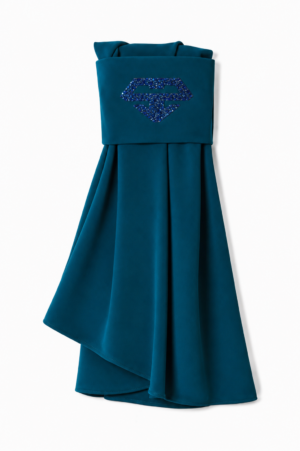 The Instant Rock Hijab Night Royale "Peacock"