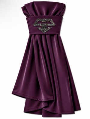 The Instant Rock Hijab  "Black Cherry"
